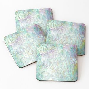 4 Dessous de Verre Groupe indie de style grunge sous tasse unique 