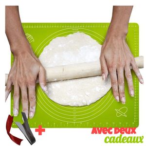 Generic Tapis de cuisson en silicone épais et antiadhésif Tapis de Pâte à  rouler & Four à prix pas cher