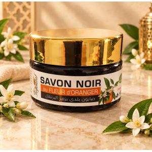 Tigontaf Savon Noir à la Fleur d’Oranger – 100 g