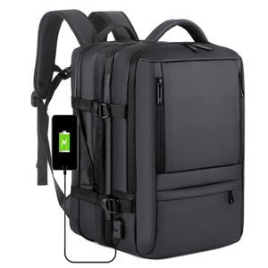 Sac de voyage d'affaires étanche USB multifonction pour ordinateur portable