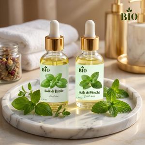 Bio Huiles Aromatiques et Beauté Naturelle 30 ml , Routine éclat et nutrition