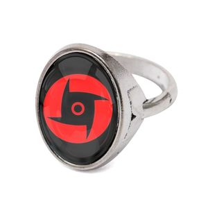 Naruto Anime & Manga Sharingan Sasuke And Itachi Uchiha Style 1 - Ring Bague