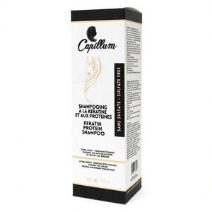 capillum Shampoing à la Kératine et aux Protéines- Sans sulfates-240ml