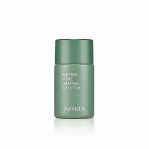Farmstay Tea Tree Biome Calming Sun Stick - Protection Solaire Apaisante pour Peaux Sensibles