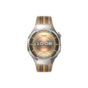 Huawei WATCH GT 6 Pro 46 mm Bracelet en Fluoroélastomère – Marron