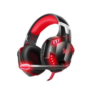 Kotion Each Casque Gamer Headset Gaming G9000 Lumière LED 3,5 mm Pour  Telephone PS4 PC XBOX à prix pas cher