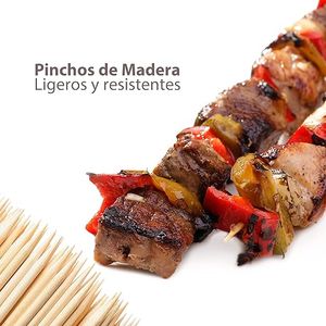 Brochettes de Barbecue jetables en bois, 100 pièces 30 cm