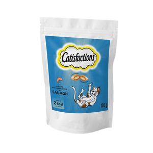 CATISFACTION CROQUETTES POUR CHAT au  saumon 120gr