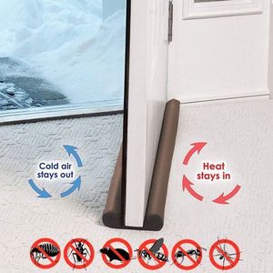 BLOQUEUR Twin Draft Guard Économie d'énergie sous le butoir de porte ( Marron )