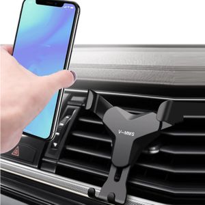 Accessoire téléphonie pour voiture GENERIQUE Support Voiture Magnetique  pour HTC Desire 10 lifestyle Aimant Noir Ventilateur Universel 360 Rotatif