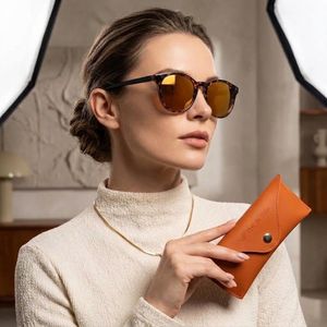 lunettes de Soleil homme et femme tendance leopard UV400 protection Y2k blanc et noir