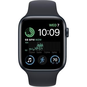Apple Watch SE (2ᵉ génération) 44mm Minuit – Ink Solo Loop – GPS