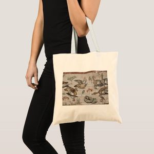 Tote bag scene of aquatic birds on the Nile, room Unique, haute qualité