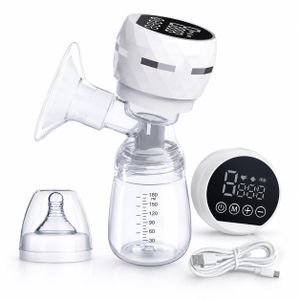 Tire-Lait Électrique Rechargeable USB – 3 Modes de Massage et Expression, Écran LED Intelligent, Sans BPA, Faible Bruit