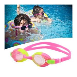 Lunettes de Natation Confortables en Silicone Pour Toute la Famille