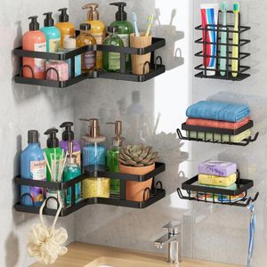 Support mural de rangement pour salle de bain – pratique et facile à installer