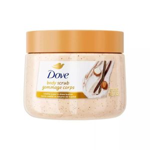 Dove Vanilla Sugar & Shea Butter Body Scrub 425g.
