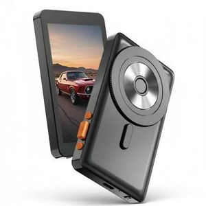 Écran Selfie Magnétique Sans Fil 4.02" RK-X40E Ultra – Moniteur Arrière pour Smartphone, Mirroring Wi-Fi, Batterie Intégrée, USB-C