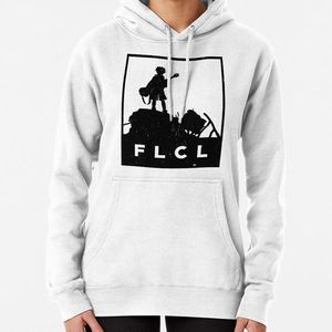 FLCL Sweat à capuche noir