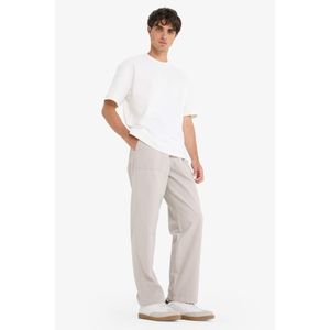 Defacto سروال جبردين وايد ليج برجل عادي بجيب باتش