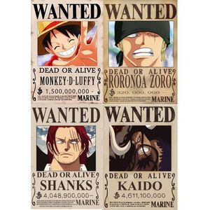 One Piece Set Posters Wanted au meilleur prix