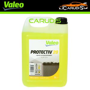 VALEO  Protectiv 20 - Liquide de refroidissement prêt à l'emploi 5 Litres Jaune