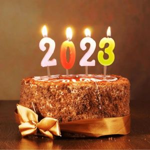 Bougies Numérique d'Anniversaire pour Gâteaux Festifs