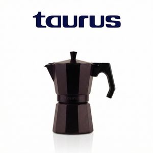 Taurus Cafetière espresso Elegance 6 tasses Noir