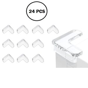 Protecteur d'angle de table en verre pour bébé protection de bords souples  de Table en verre pour nourrissons avec autocollant 3M, ✓ Meilleur prix au  Maroc