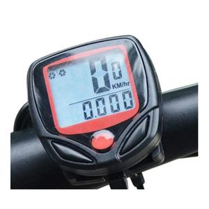 Generic Compteur de vitesse pour vélo, Chronomètre filaire étanche avec  affichage LCD à prix pas cher