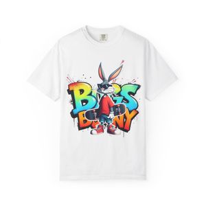 CAPRI T-Shirt Graphic "Bugs Bunny Skater Graffiti" – 100% Coton Premium Urban Streetwear Unisex