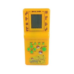  جهاز ألعاب محمول كلاسيكي للأطفال بشاشة LCD وأزرار تحكم سهلة، مستوحى من عالم بوكيمون، مثالي للترفيه العائلي وأوقات الراحة، مصمم بأسلوب ملون ومناسب للصغار محبي الألعاب الإلكترونية التقليدية