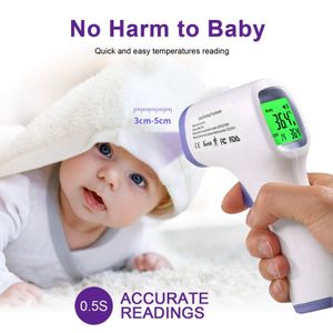 SEJOY Thermomètre Frontal Sans Contact Infrarouge Bébé Enfant Adulte  Médical