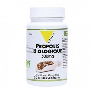 vitall + PROPOLIS BIOLOGIQUE 500MG 30 CAPSULES