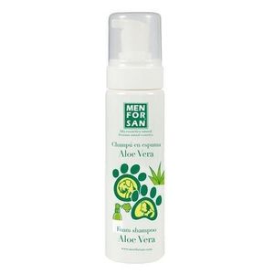 Men For San SHAMPOING MOUSSE À L'ALOE VERA POUR CHIENS ET CHATS 200ML
