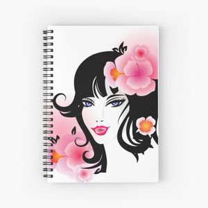 Barbie girl face  Spiral Notebook - Bloc note