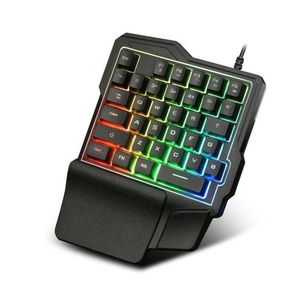 Generic Clavier une main Clavier Gamer Gaming, Mini Clavier de jeu