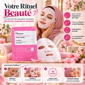 Disaar Masque Visage Anti-Âge au Retinol & Vitamine E