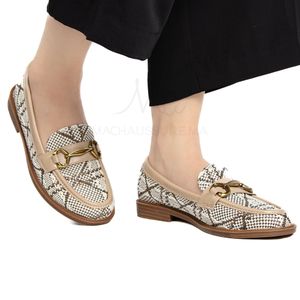 MaChaussure Toudra -Derbies Femmes en Kaki