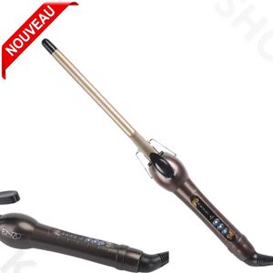 Enza Nucci Boucleur professionnel à fer friser de Precision 13 mm en céramique avec chauffage rapide, température réglable