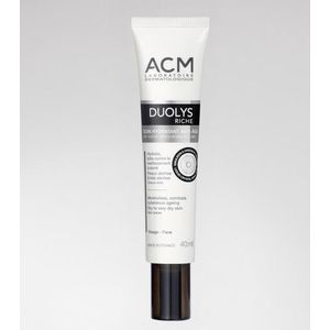 ACM  Duolys Crème Riche Anti-Âge 40ml, Anti-Rides, Hydratante, Peau Sèche, Soin Visage