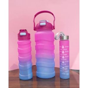 Gourde Dégradée Grande Capacité – Idéale pour Sport, Bureau & Voyages