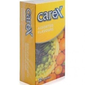 Carex BOITE DE 12 PRÉSERVATIFS DIFFÉRENTS ARÔMES