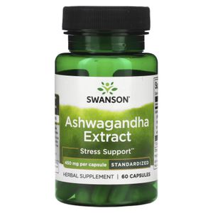 Swanson Ashwagandha extract , 450 mg, 60 capsules Full Spectrum