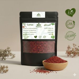 BIO SANTE Grains de sumac rouge 50g origine naturelle