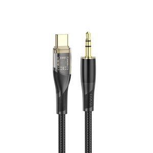 Hoco UPA25 Câble Audio Type-C vers Jack 3.5mm Compatible iPhone,Android 1M