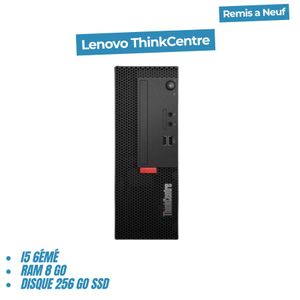 Lenovo ThinkCentre M710e Intel® Core™ i5-6éme Ram 8 Go DDR4 256 Go SFF