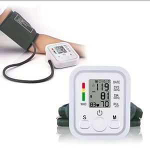 Tensiomètre Électronique Digital, Appareil Mesure Tension Artérielle, Écran LCD, Pouls, Santé