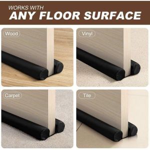 Bloqueur Twin Draft Guard Économie d'énergie sous le butoir de porte