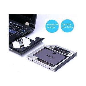 Lecteur de Disque Dur Interne 2.5- 9.5mm SATA Adaptateur Caddy Plateau  Support de Mémoires Interne SSD HDD pour Apple MacBook